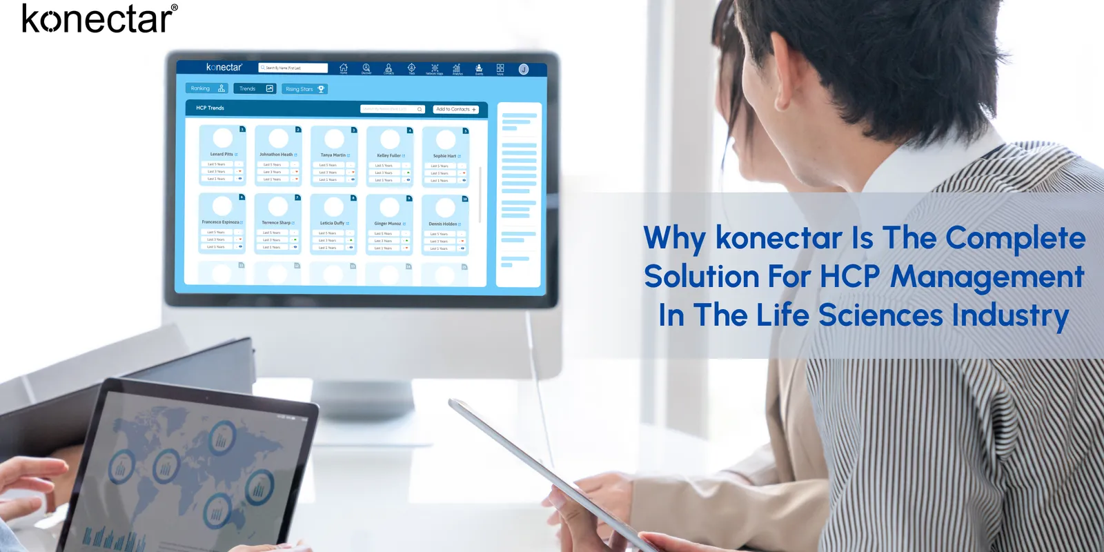 Why konectar Is the Complete Solution for HCP Management in the Life Sciences Industry