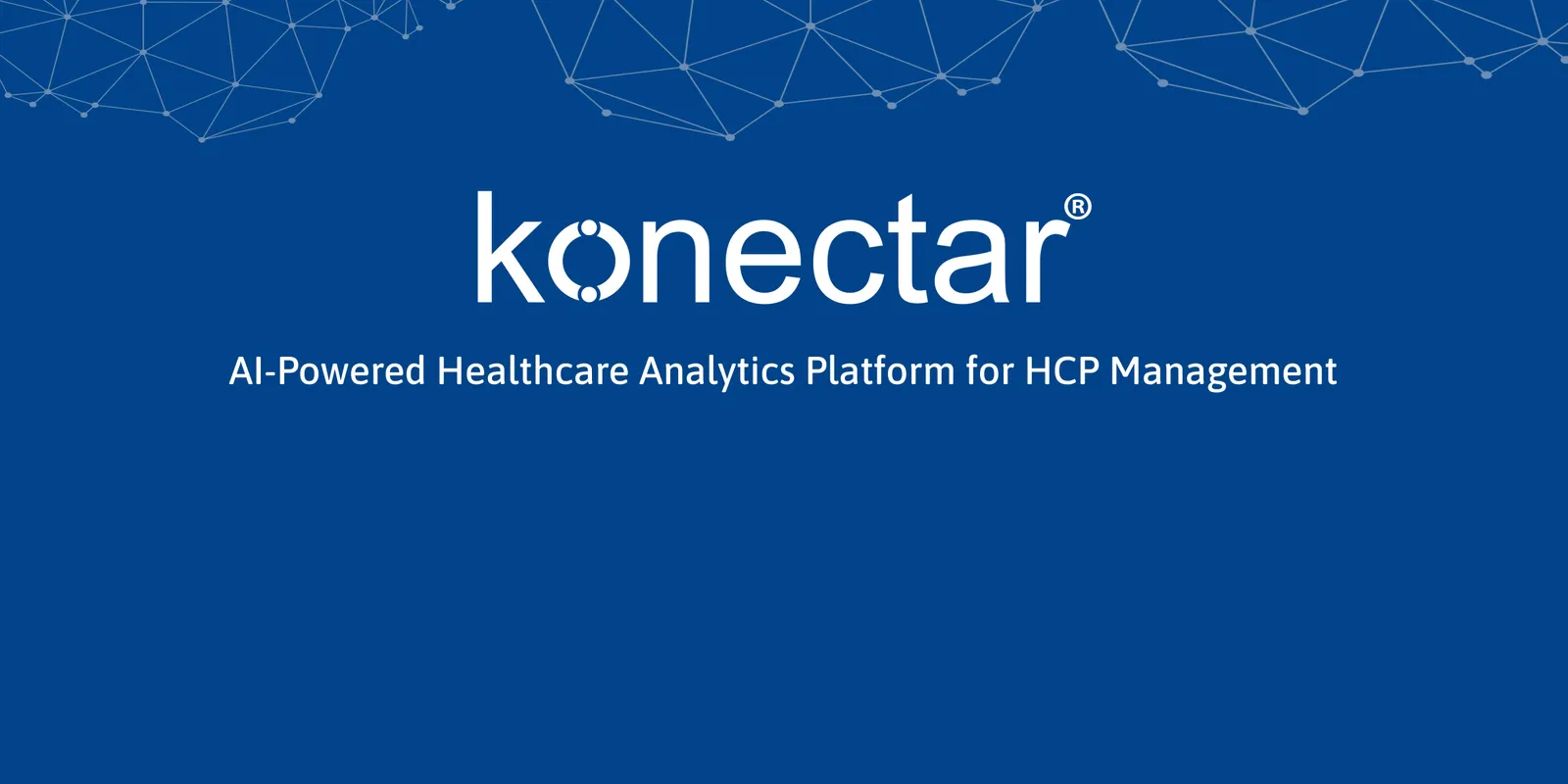 AI-Powered konectar: Revolutionizing HCP Management