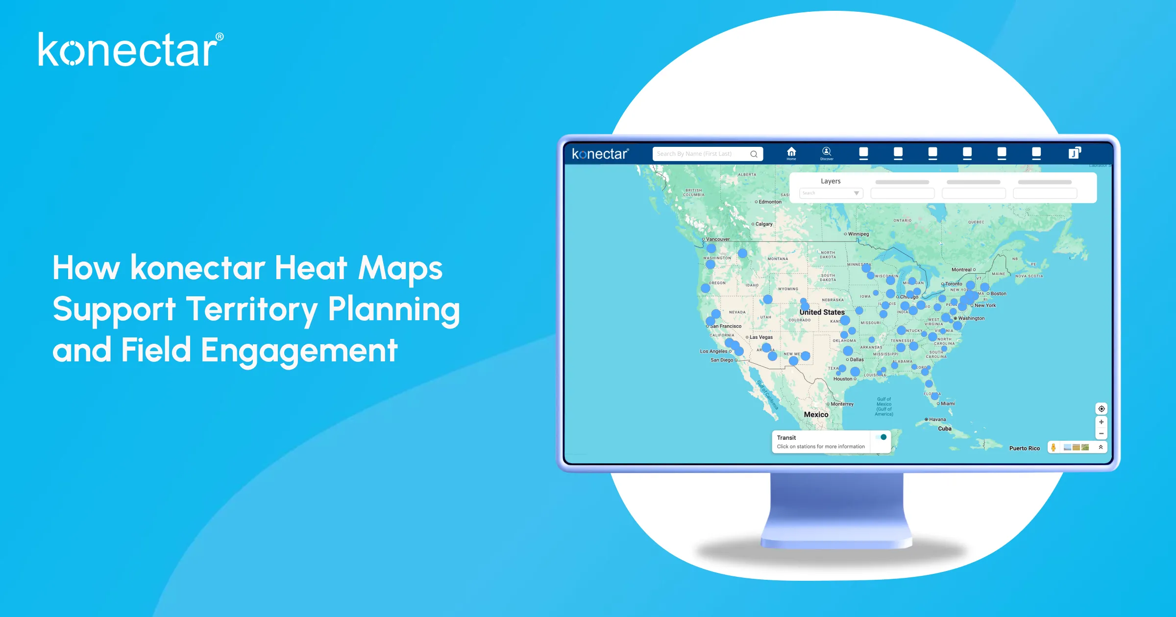 How konectar Heat Maps Support Territory Planning and Field Engagement